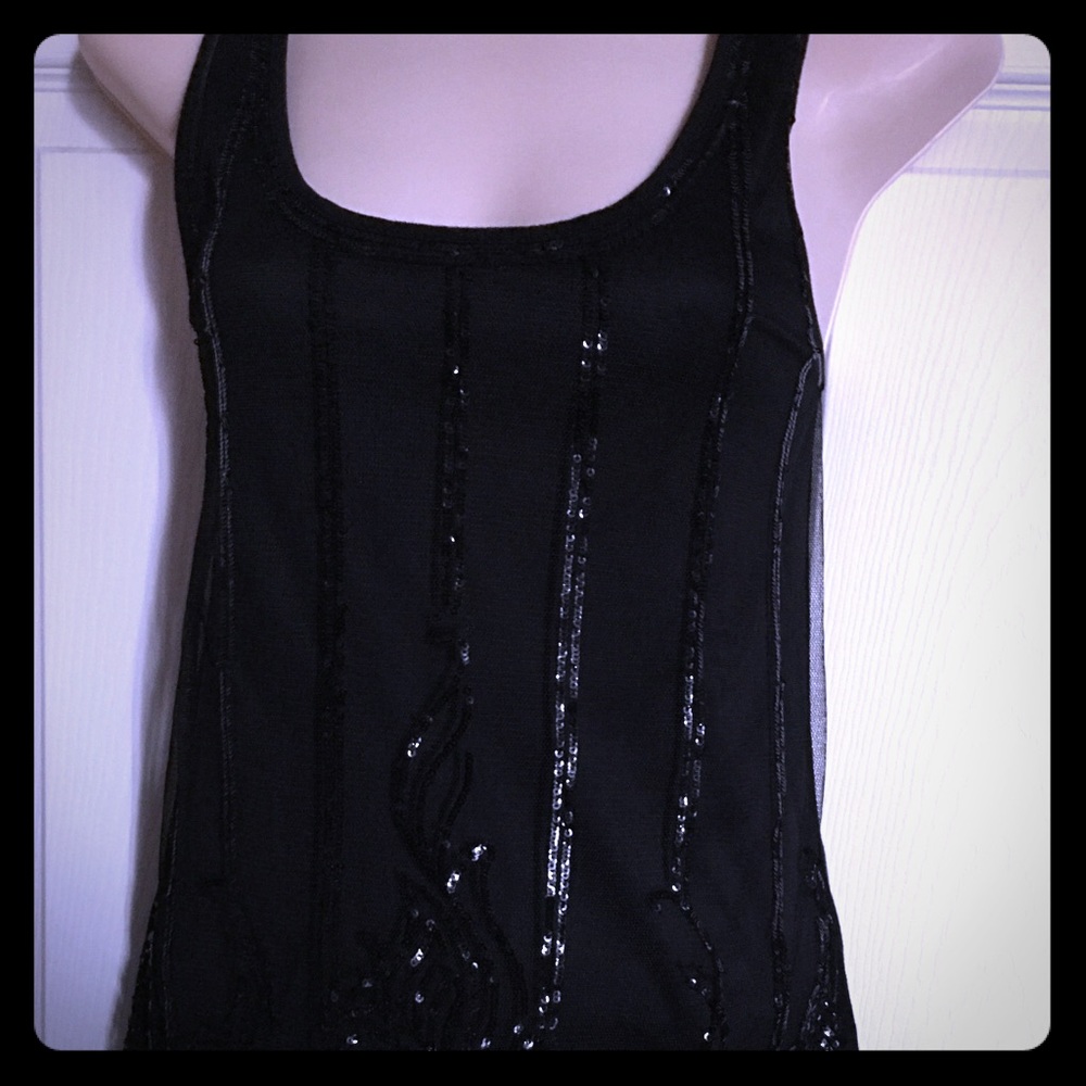 Express Sequin Tank Top